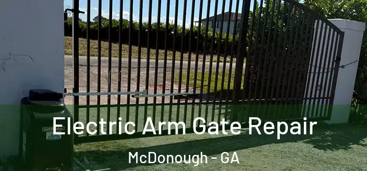Electric Arm Gate Repair McDonough - GA